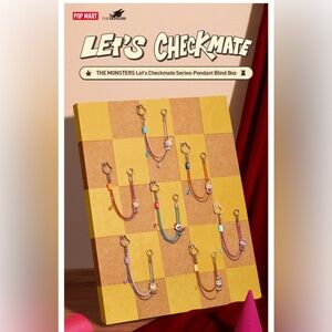 Pop Mart Let's Checkmate Keychains